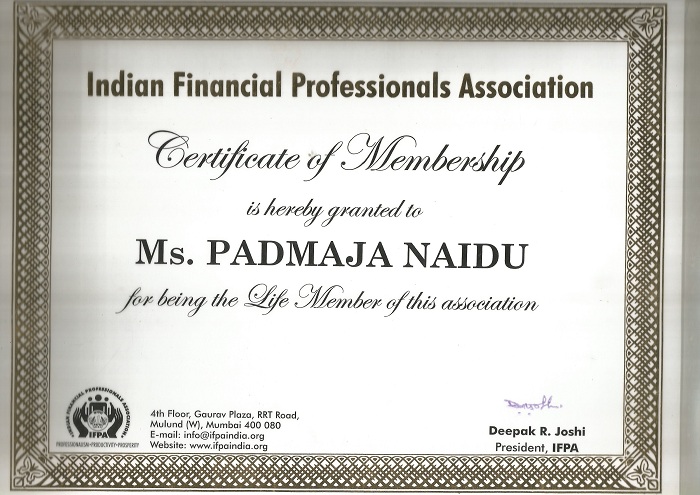 Certificate of Membership